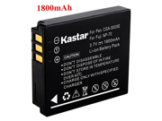 Kastar Battery 1 Pack for Panasonic Lumix CGA S005 CGA S005A 1B CGA S005E CGA S005GK DMW BCC12 and DE A12 work with Panasonic Lumix DMC FS1 DMC FS2 DMC