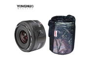 Yongnuo YN35mm F2 35mm Wide angle Large Aperture Fixed Auto Focus Lens LYNCA Waterproof Lens Protect Bag For canon EF Mount EOS Cameras