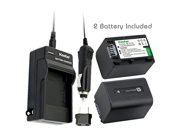 Kastar Battery 2 Pack and Charger Kit for Sony NP FH70 TRV TRV U work with Sony DCR 30 DCR DVD92 DCR DVD203 DCR DVD205 DCR DVD300 DCR DVD408 DCR DVD50