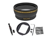 UltraPro High Resolution 52mm Wide Angle Macro Lens Bundle for GoPro Hero 3 Hero 4 Cameras. UltraPro Bundle Includes UltraPro Microfiber Cleaning Cloth Delu