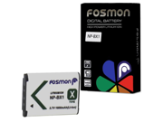 Fosmon 1600mAh NP BX1 Replacement Li ion Battery Pack for Sony CyberShot