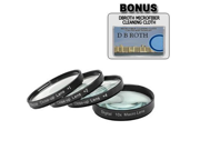 Digital Concepts 1 2 4 10 Close Up Macro Filter Set with Pouch For The Panasonic Lumix FZ20 FZ10 Digital Cameras