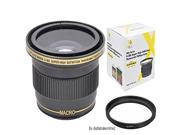 Xit 0.38x Wide Angle Fisheye Lens For Sony Alpha A5000 A5100 A6000 16 50mm