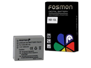 Fosmon 1200mAh Replacement Canon NB 10L Li ion Battery Pack for PowerShot SX40 HS