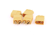 uxcell® 15Pcs Female XT60 Plug Connector for RC Airplane Yellow