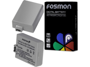 Fosmon NB 6L Extended Life Replacement Battery Pack for Compatible Canon Rebel Cameras 2000 mAh 7.4 V
