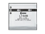 ClearMax Li 50B Rechargeable Li Ion Battery for Olympus Stylus Tough 8000 6000 1030 SW 9000 1010 1020 Digital Camera