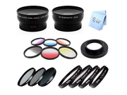 GoPro Hero3 Hero 3 Wide and Tele W Filter Kit Color Kit and Macro Kit 37MM