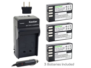 Kastar D Li109 Battery 3 Pack and Charger Kit for Pentax D Li109 DLI109 work with Pentax K R K 30 K 50 K 500 KR K30 K50 K500 Cameras