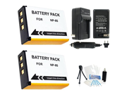 2 Pack Fuji NP 85 High Capacity Replacement Batteries with Rapid Travel Charger for FujiFilm FinePix S1 SL1000 SL305 SL300 SL280 SL260 SL240 Digital Camer