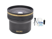 43mm 0.17x Super Wide HD Fisheye Lens. For The Canon EOS M M2 Digital SLR Camera With EF M 22mm STM Canon Lens. UltraPro BONUS Included Mini Tripod Cleaning