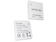 GSI Super Quality Replacement Battery For Select CANON Digital Cameras Functions Exactly As Original NB 6L 3.7V Li ion 1000mAh Gray