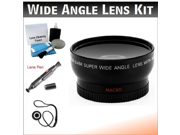 46mm Digital Pro Wide Angle Macro Lens Bundle for the Panasonic Lumix DMC GF6 with 14 42mm F3.5 5.6 II Lens. Includes Wide Angle Macro High Definition Lens Len