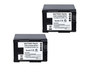 TWO 2X BP 827 Batteries for Canon HF10 Canon HF100 Canon HF11 Canon HF20 Canon HF200 Canon HF21 Canon HFG10