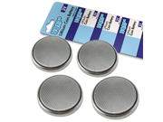 HQRP 4 pack Coin Lithium Battery for Nova Max Blood Glucose Monitor HQRP Coaster