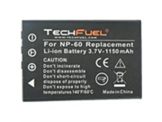 Pentax Optio 430RS Digital Camera Replacement Battery TechFuel Professional Battery