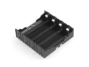 uxcell® Batteries Clip Case Holder Box for 4 x 18650 Lithium ion Battery