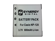 SDNP120 Lithium Ion Rechargeable Battery Ultra High Capacity 3.7V 600mAh Replacement For Casio NP 120 Battery