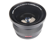 Bower 0.42x High Speed Wide Angle Fisheye Lens with Macro For Canon EOS T6i T6s T5i T4i T3i T2i T1i SL1 T5 T3 XS 18 55mm