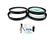62mm Digital High Resolution Close Up Macro Filter Set 1 2 4 and 10 Diopters with Deluxe Filter Carry Case for Select Pentax Digital Cameras. UltraPro