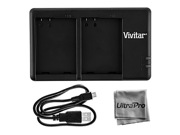 UltraPro NP BX1 Rapid Dual Charger for Select Sony Digital Cameras UltraPro Bundle includes Deluxe Custom Microfiber Cleaning Cloth