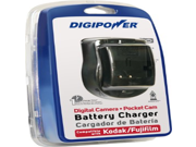 DigiPower QC 500KF Kodak Fuji Camera Battery Charger Black