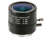 Axis 5503 181 Manual iris lens varifocal 2.4 6MM for AXIS M1103 and M1104