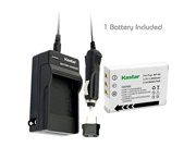 Kastar Battery 1 Pack and Charger Kit for Fujifilm FNP95 NP95 work with Fujifilm Finepix F30 Finepix F31FD Finepix Real 3D W1 Finepix X30 Finepix X100 F
