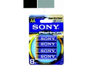 Sony AM3PT B8A Platinum Alkaline Battery Blister Multipack 8 Pk