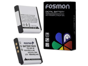 Fosmon NP 50 KLIC7004 D Li68 Extended Life Replacement Battery Pack for Compatible Kodak Pentax Fuji Digital Cameras 3.7 V 1400 mAh