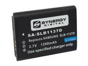 SDSLB1137D Lithium Ion Battery Rechargeable Ultra High Capacity 3.7V 1200 mAh Replacement for Samsung SLB 1137D Battery For Samsung Digimax i80 Digimax i