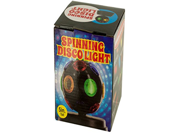 Bulk Buys Mini Spinning Disco Party Light 2 PK