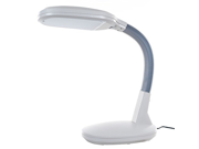 Lavish Home LED Sunlight Desk Lamp with Dimmer Switch White 26