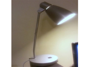 Greenlite CFL 13w The Vanguard Elite 19 Energy saving Desk Lamp Silver