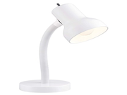 Satco Products SF77 538 Goose Neck Desk Lamp White