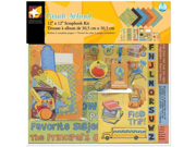American Traditional 12 Inch by 12 Inch Design Page Kit Grade School