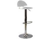 East End Imports EEI 534 CLR Translucent Mushroom Barstool in Clear