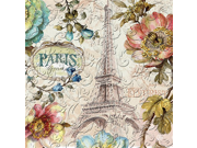 Cypress Home Paris Forever Embossed Paper Cocktail Napkin 20 count