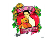 Elvis Presley Be My Teddy Bear Official 9.5cm x 9.5cm Coaster