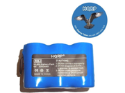 HQRP 3000mAh Extra High Capacity Battery for Euro Pro Shark Cordless Sweeper Battery pack XB1916 Replacement plus HQRP Coaster