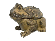 Garden Statue Hide a Key Box Outdoor Secret Toad