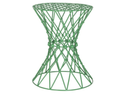 Safavieh Home Collection Charlotte Green Wire Stool