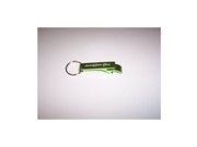 Bud Light Lime Green Metal Bottle Opener Keychain