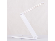 Portable Mini Eye Protection LED Reading Light Lamp with 16 LED Bulbs Can be Folded Multi angle Lighting and USB Interface white