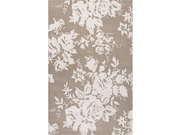 Jaipur Contemporary Floral Leaves Wool Shadow Area Rug 2 x 3 Brindle Whitecap Gray