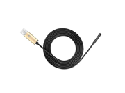 KKMOON 7mm 2m 2 in 1 Mini USB Endoscope Borescope Inspection Camera for Android Phones PC Gold
