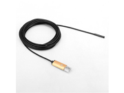KKMOON 5.5mm 5m 2 in 1 Mini USB Endoscope Borescope Inspection Camera for Android Phones PC Gold