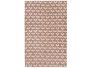 Jaipur Contemporary Floral Leaves Wool Playful By Petit Collage Area Rug 2 x 3 Deauville Mauve Whitecap Gray