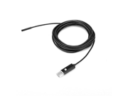 KKMOON 7mm 5m 2 in 1 Mini USB Endoscope Borescope Inspection Camera for Android Phones PC Black