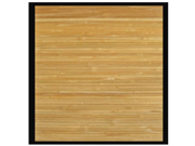 Anji Mountain Bamboo Rectangle Area Rug 2x3 Honey Oak Bamboo Collection